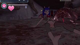 playing breedlab v0.38 act 2 part 2 with monsters in anime hentai game