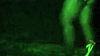 shemale elizabeth plays with her balls at midnight in ritual