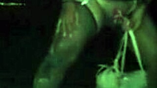 shemale elizabeth plays with her balls at midnight in ritual