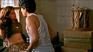 Hot step mom intensely fucks with friend in bold mommy action