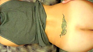 Milf fucked hard with cum on tits