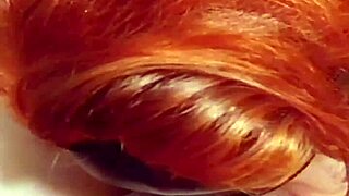 Amateur Redhead Hot Wife with Big Tits Loves Slurping on Cock for Creampie Cumshot