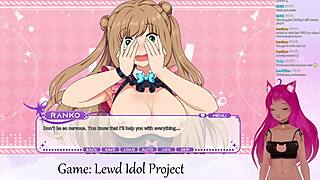 vtuber lewdneko plays lewd idol project vol 1 part 5
