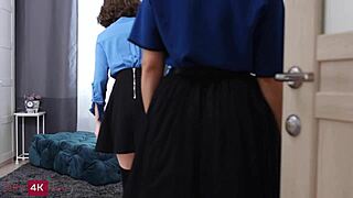 Brunettes Get Facials After Threeway With Attractive Friend?