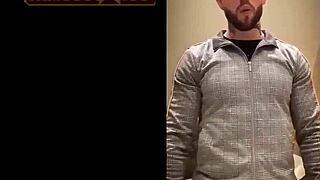 Gay couple shares intimate moments