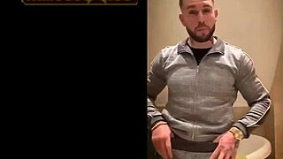 Gay couple shares intimate moments