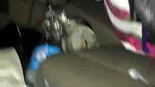 sloppy toppy car blowjob with cumshot on slut milf cock!