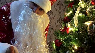 Bad Santa Claus spreads dirty talk for Christmas gay cum. Wishing you a wild Merry Christmas and Happy New Year!