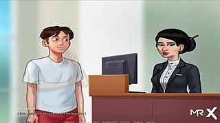 Summertimesaga - Teen Blowjob on Yacht with Big Ass