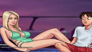 Summertimesaga - Teen Blowjob on Yacht with Big Ass