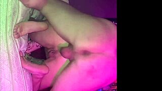 Submissive slut takes it in her ass and filled with cum.