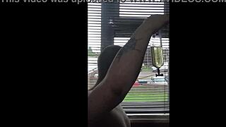 Indoor escapade of real gay amateur couple