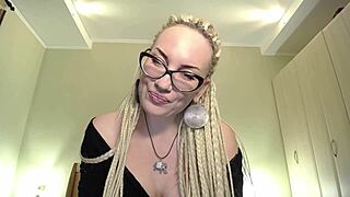 Femdom Humiliates Tiny Dick Slave