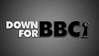 Petite Danielle Diamond with Shaved Pussy Rides Big Black Cock Roughly, Sucking and Getting Fucked Hard