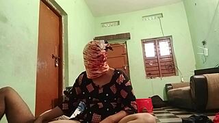 'Watch this indian girl with small tits having intense sex with a call boy in delhi'