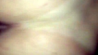 Small breasts amateur girl on all fours