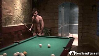 losing pool round gets her fucked