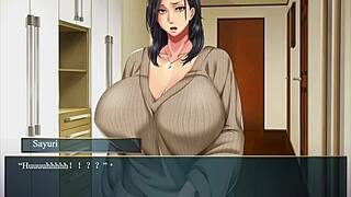 in kanojo no okaa-san ep8, he fucks her in school uniform