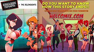 the delinquents - perverts in wild anime hentai action