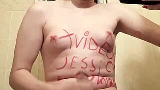 Trans women in punk style jerk off solo in short videos