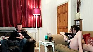 Feeling the intense emotions during homemade british roleplay anal with my step