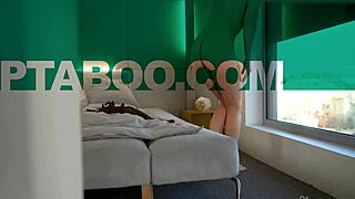 Sata Jones seduces Thomas Stone with blowjob, anal, and assfucking