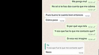 She tells me she's going to tell me more about her experiences.