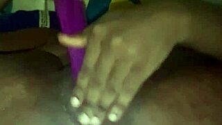 milf satisfies craving with vibrator in asshole