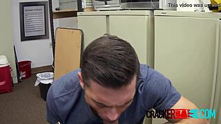 Gay Celebrity Takes Director's Big Black Cock