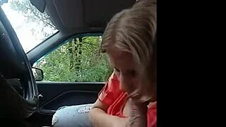 Russian Mature Girl Gets Fucked In Car