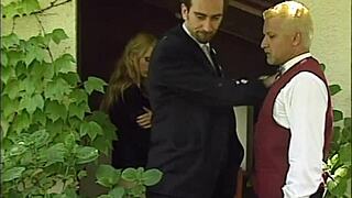 Blonde lesbian couple wants to share a dick in threesome