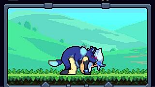 This is a vintage (and old) RPG adventure with busty characters and cum filled scenes