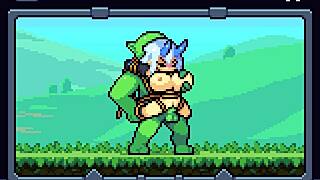 This is a vintage (and old) RPG adventure with busty characters and cum filled scenes