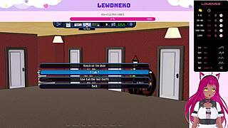 Vtuber Lewdneko PLAYS Harem Hotel in wild part 16