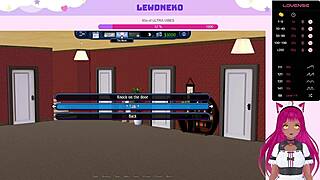 Vtuber Lewdneko PLAYS Harem Hotel in wild part 16
