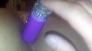 Getting my asshole fucked with a vibrator homemade anal whore slut milf toys. The intense session leaves me breathless.