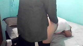 We were doing webcam and filmed the couple fucking doggy style, with the latina emo bent over