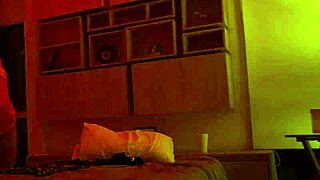 i watch linda houston dance under the red lights, feeling the energy