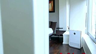 i got my ebony stepsis to suck my big cock in pov