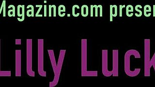 I produced our first scene for dirty game, Lilly Luck puts up her long legs in a tight dress