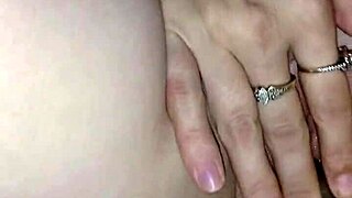 my gf playing with a big dildo