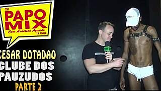 Cesar Dotadão’s monster cock dominates bareback orgy at São Paulo’s Pauzudos Club. Raw group action unfolds!