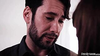 ts jessy bells indulges in self-sucking and raw bareback action