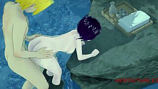 Boku No Hero Hentai Denki Fucks Jiro In Hotspring