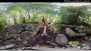 Watch Ana, Molly, and Belle make out outdoors—what do you think they'll do next?