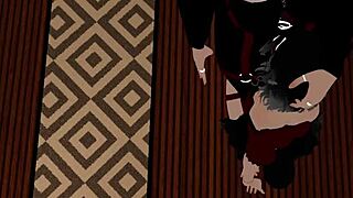 fake police officer gets sucked by femboy at work