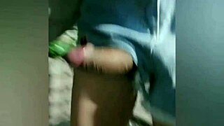 Street Handjob Ends in Explosive Cumshot