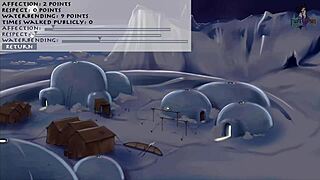 Avatar The Last Airbender Trainer Feels Intense Pleasure In Night Blowjob