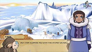 Avatar The Last Airbender Trainer Feels Intense Pleasure In Night Blowjob