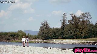 Janeth Tense and Nicole Fox in Ultimate Lesbian Outdoor Lick Fest